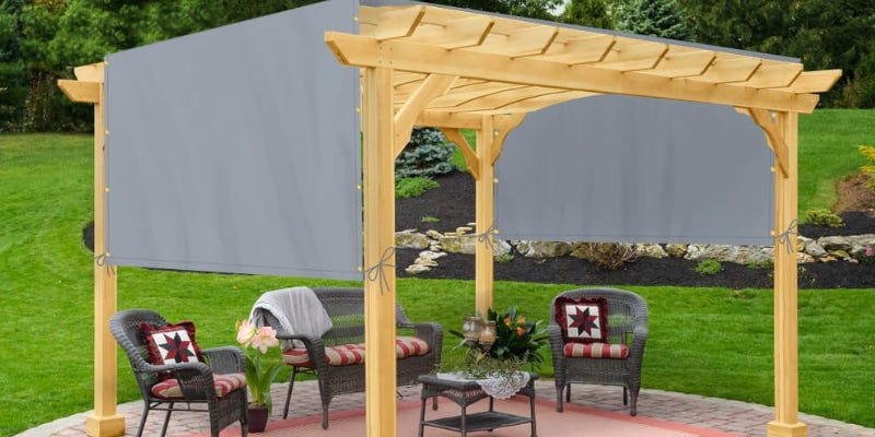 14 Modern Pergola Roof Cover Ideas for Your Patio