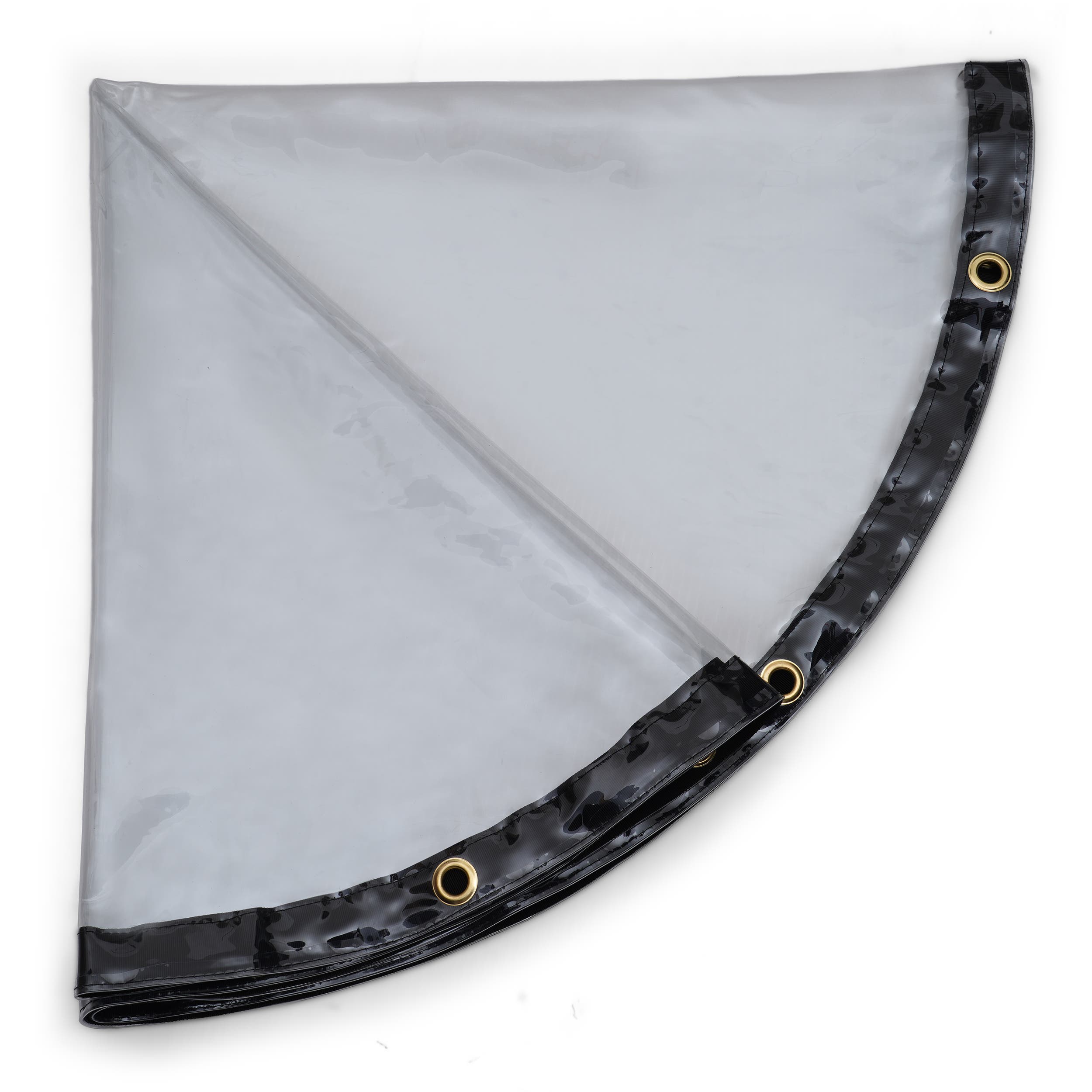 Clear Round-Shaped Vinyl Tarps image 2