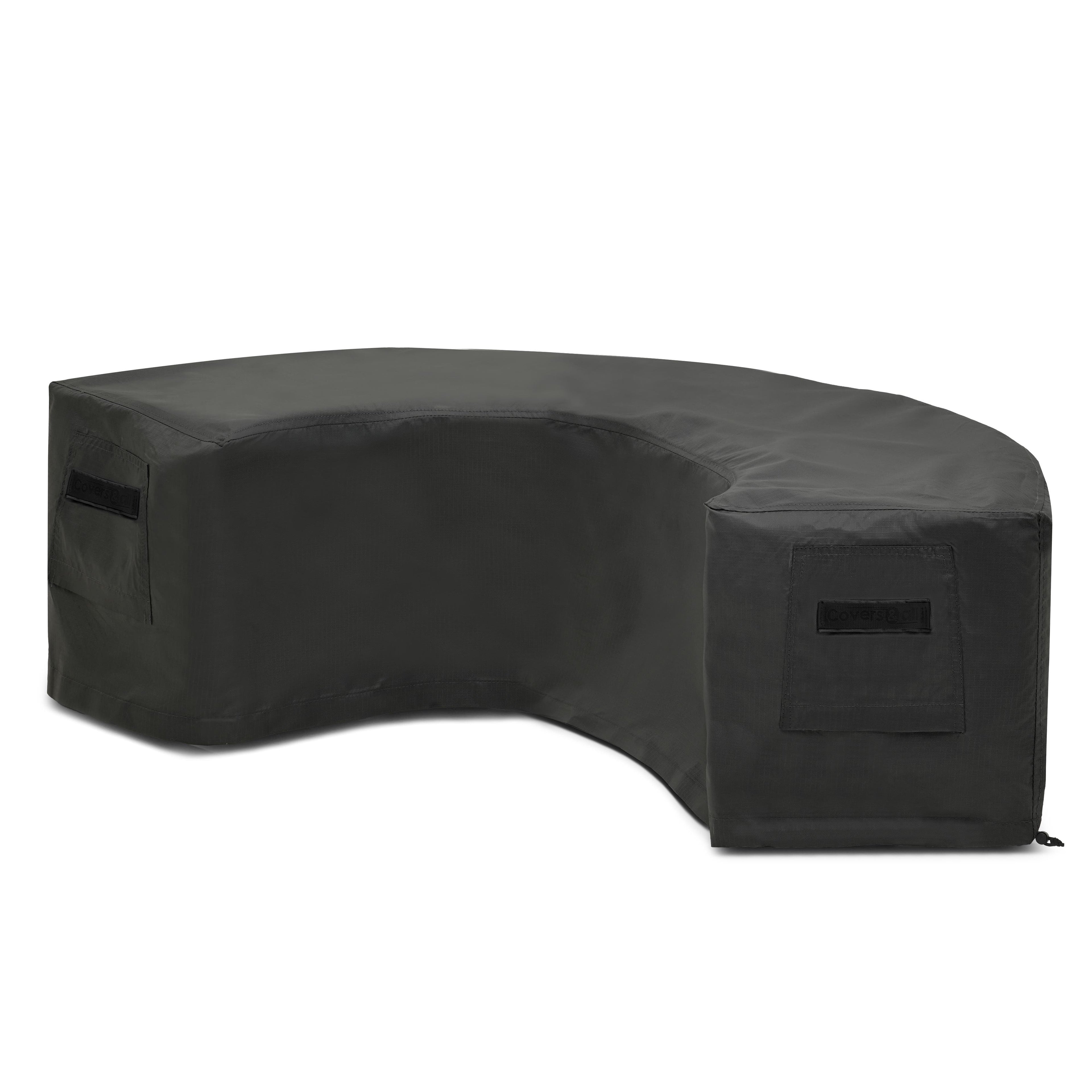 Custom Curved Sofa Covers image 2