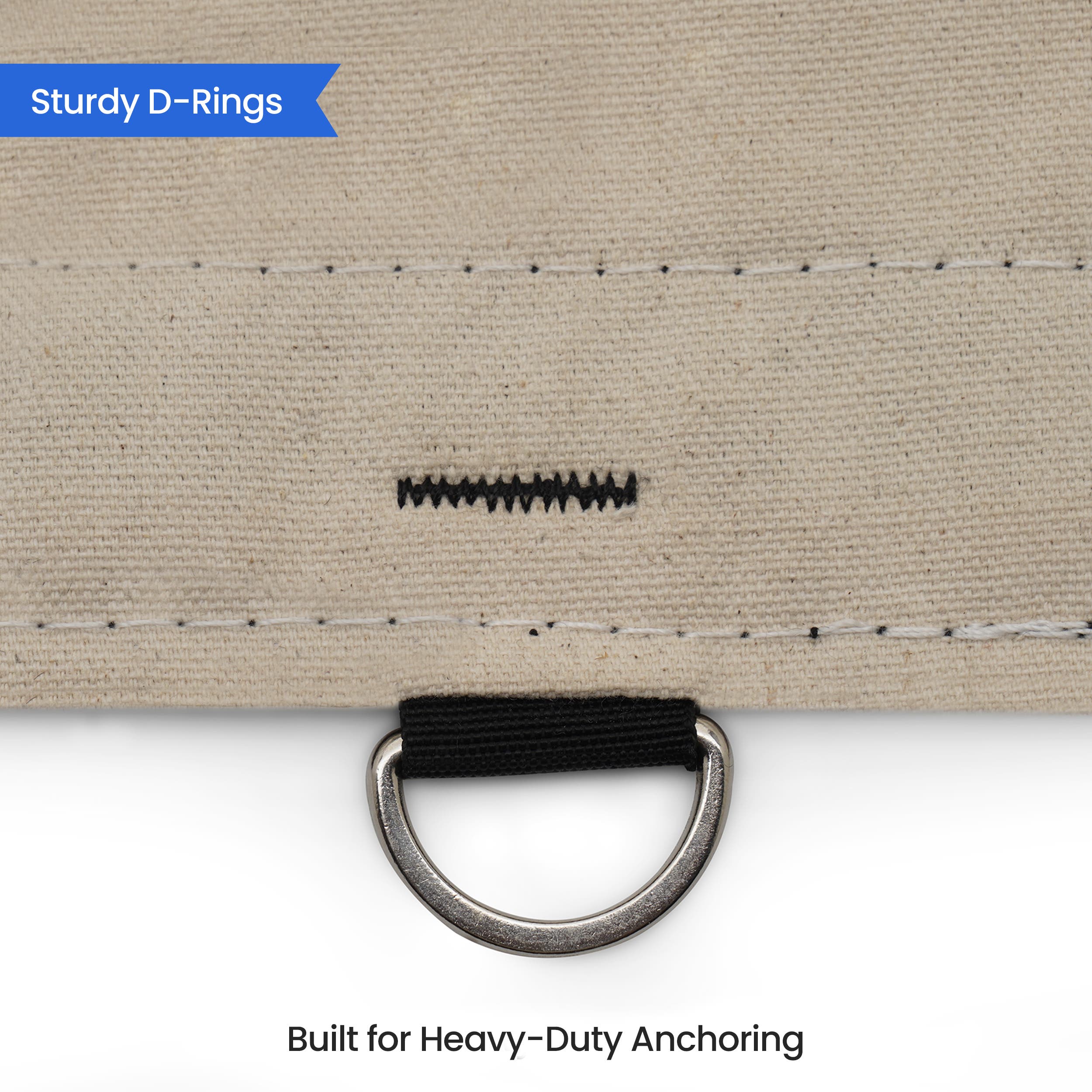 Custom Natural Untreated Canvas Tarp image 6