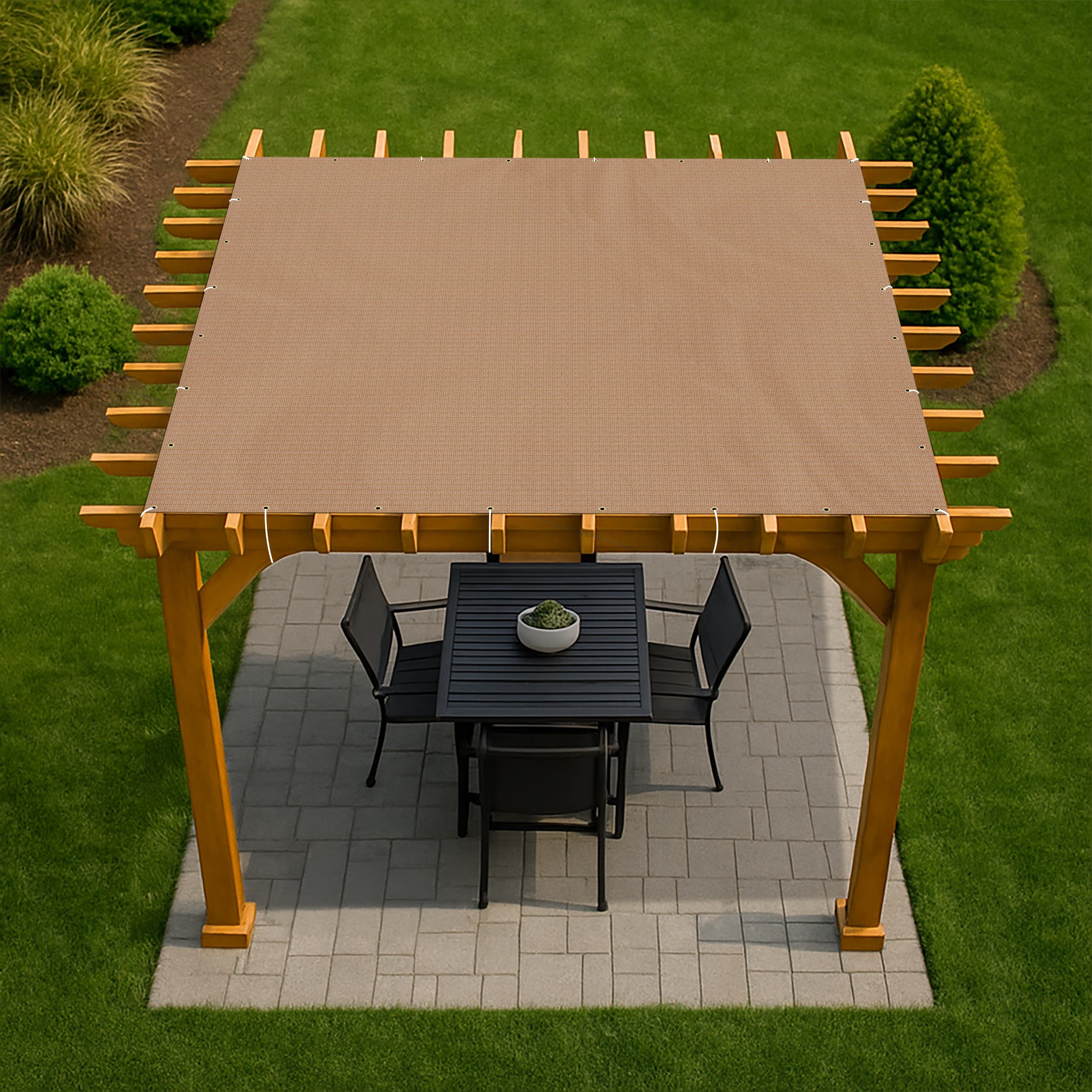 Custom Pergola Shade Canopy image 2