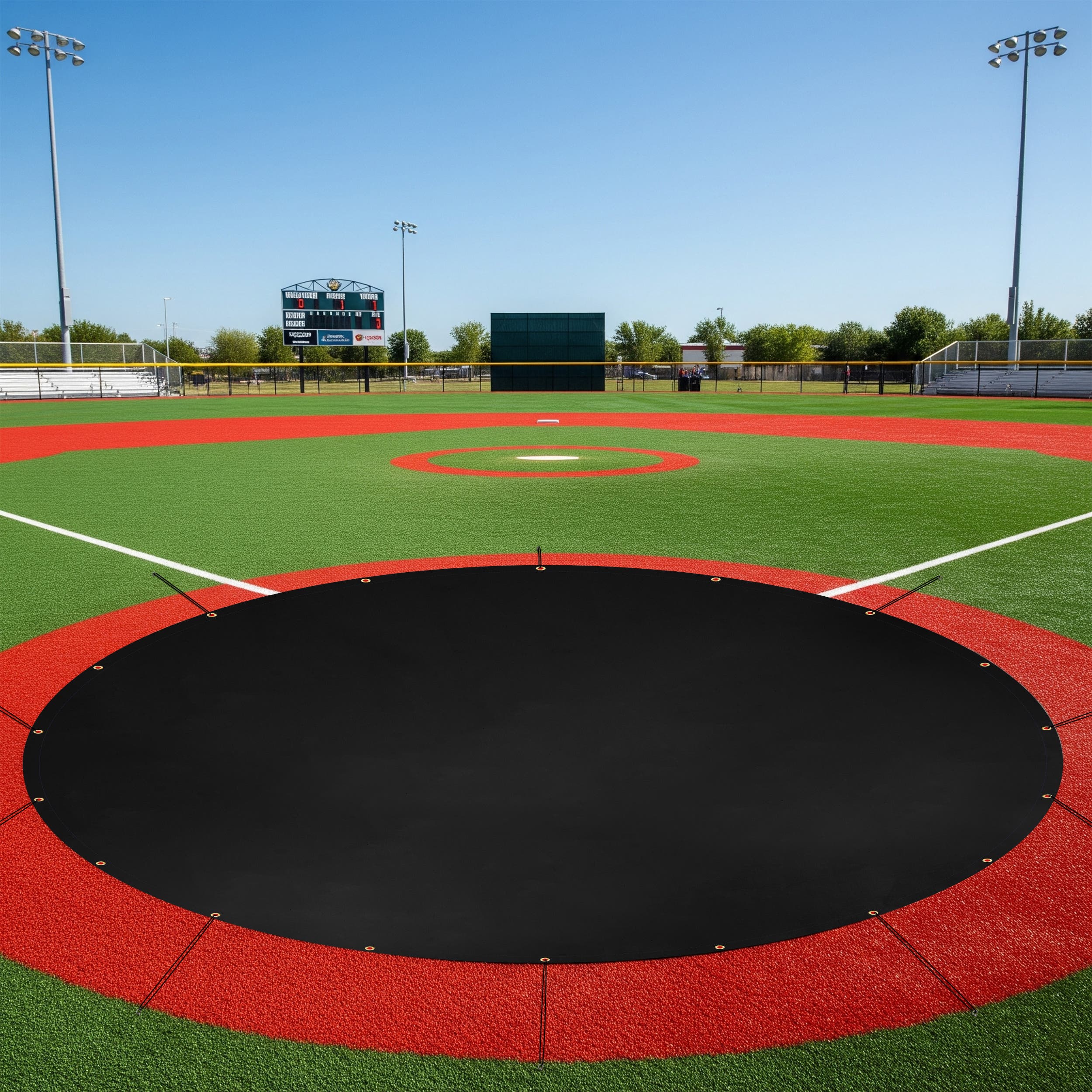 Custom Super Heavy Duty Vinyl Tarp - Round image 8
