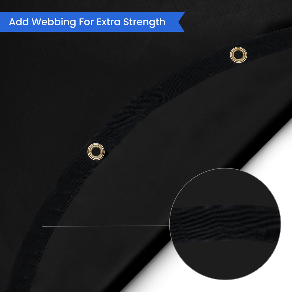 Custom Super Heavy Duty Vinyl Tarp - Round image 7