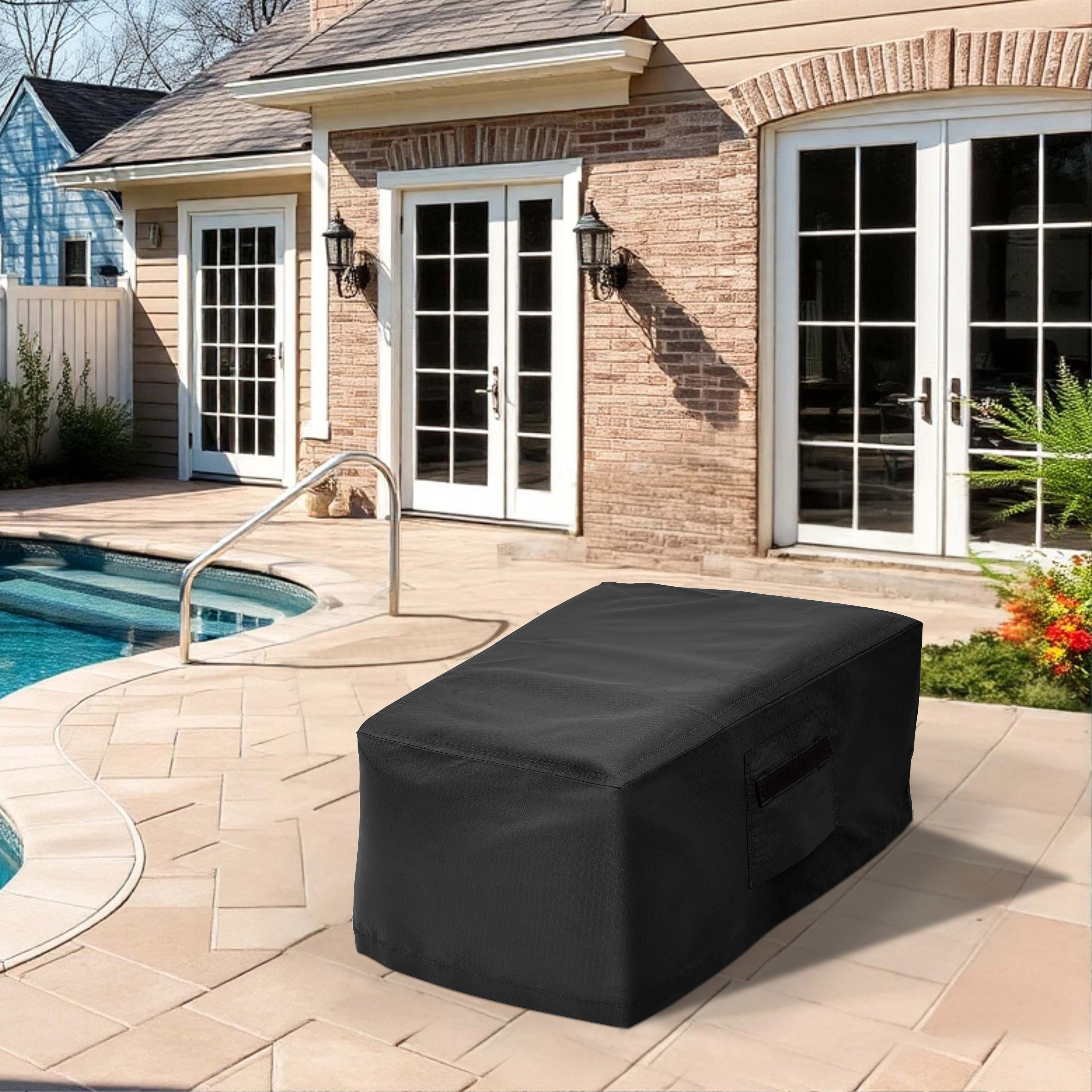 Custom Wedge Ottoman Covers image 5
