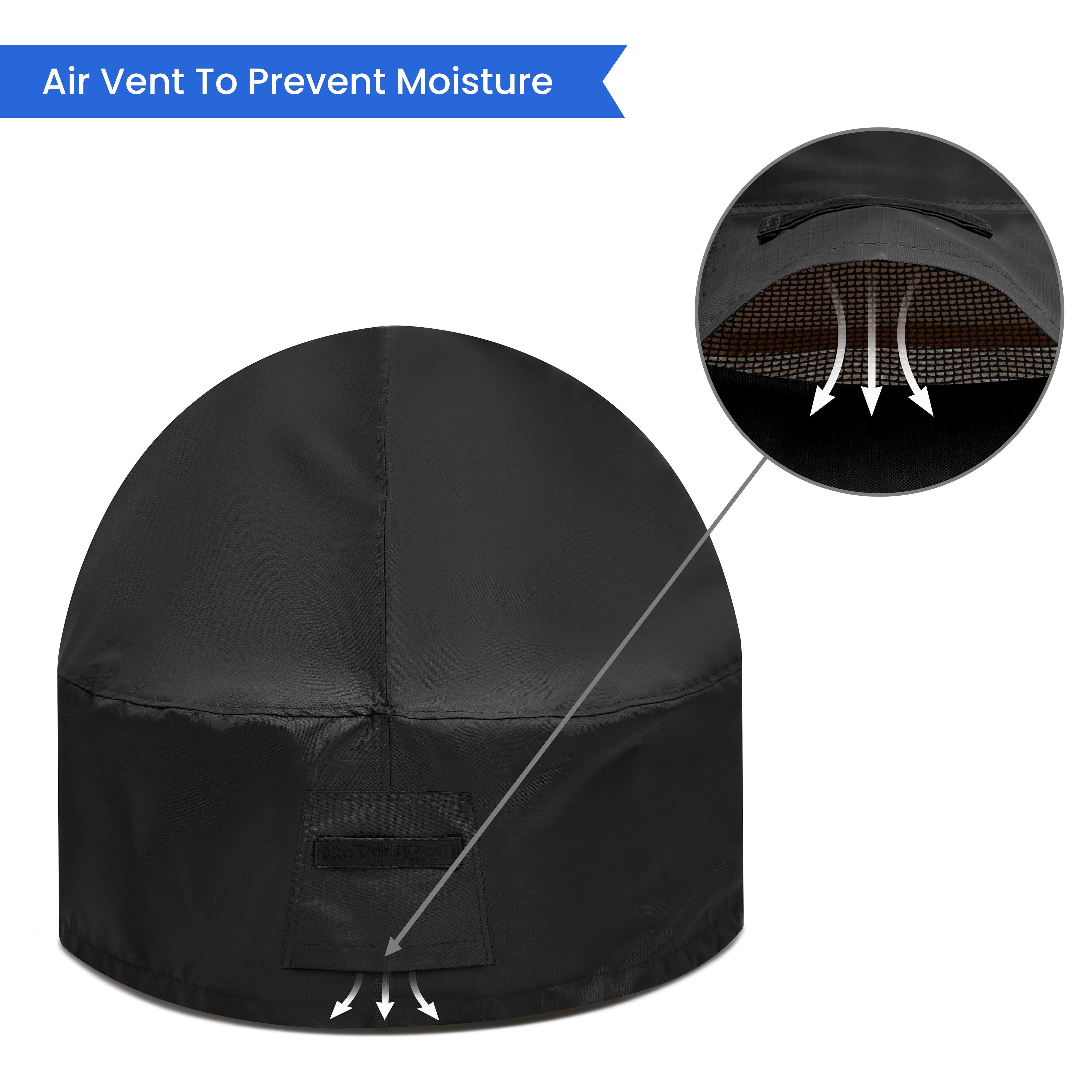 Dome-Shape Fire Pit Custom Covers image 6