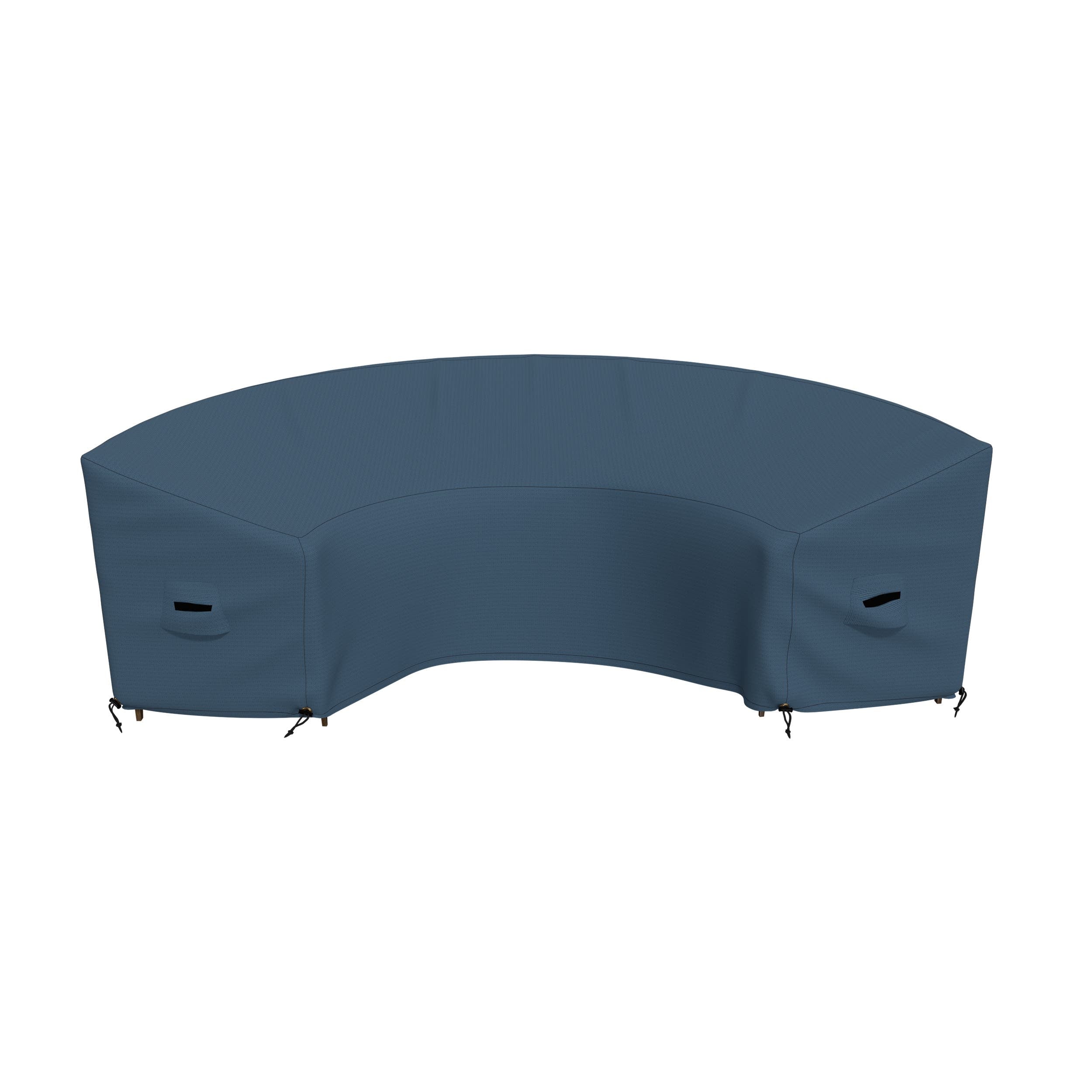 Standard Size Curved Couch Covers image 1