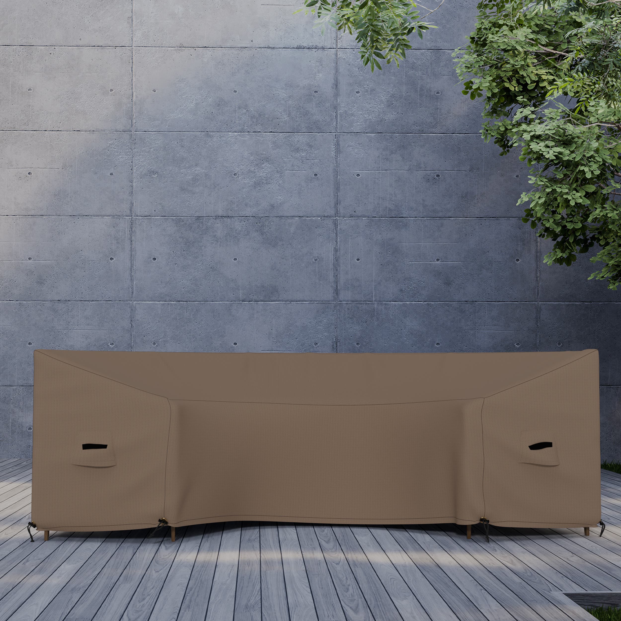 Standard Size Curved Couch Covers image 2