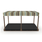 Heavy Duty Custom Sandbox Covers - With 6 Pole Cut-Out image 6