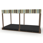 Heavy Duty Custom Sandbox Covers - With 6 Pole Cut-Out image 2
