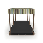 Heavy Duty Custom Sandbox Covers - With 6 Pole Cut-Out image 7