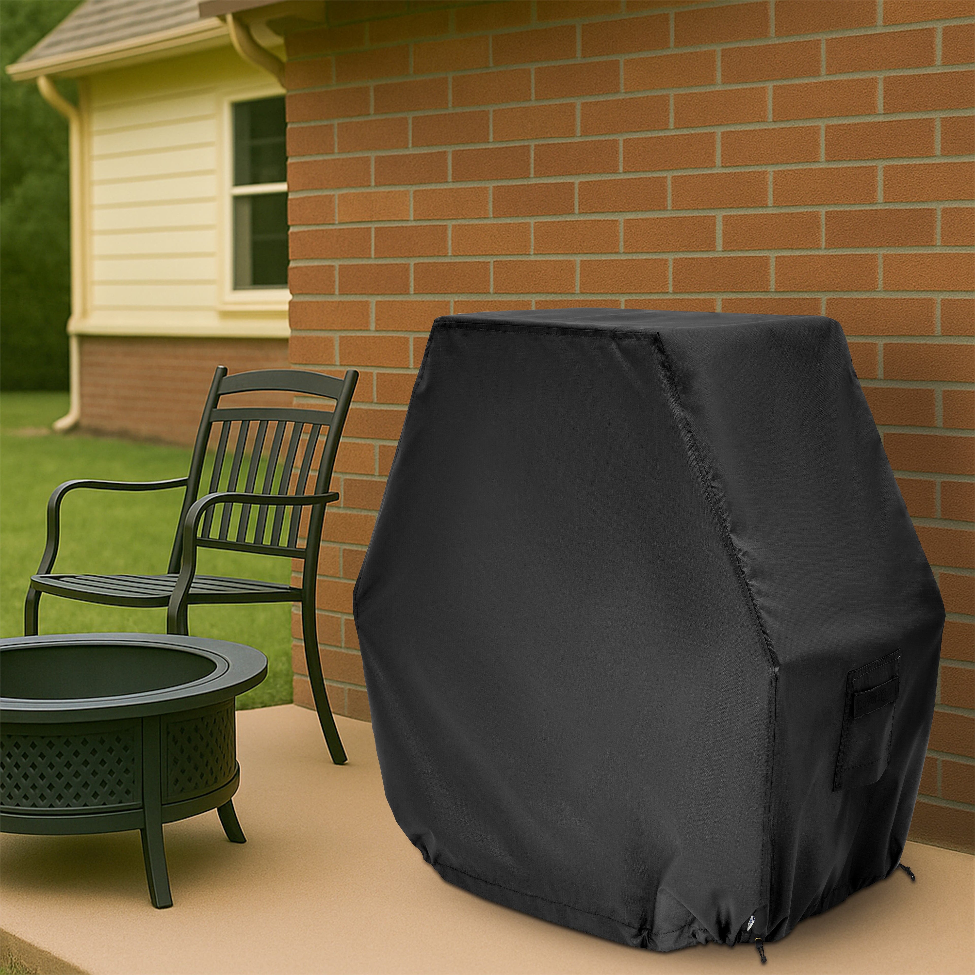 Hexagonal Firewood Rack Cover image 5