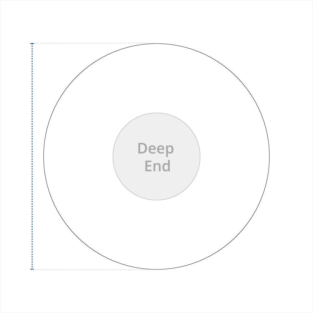 Round Winter Pool Cover image 1