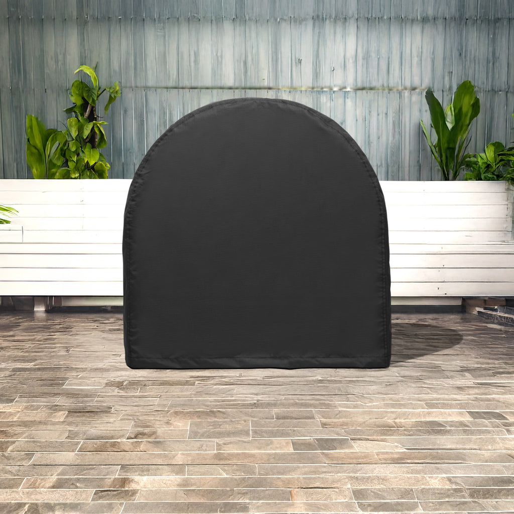 Log Hoop Firewood Rack Cover image 5