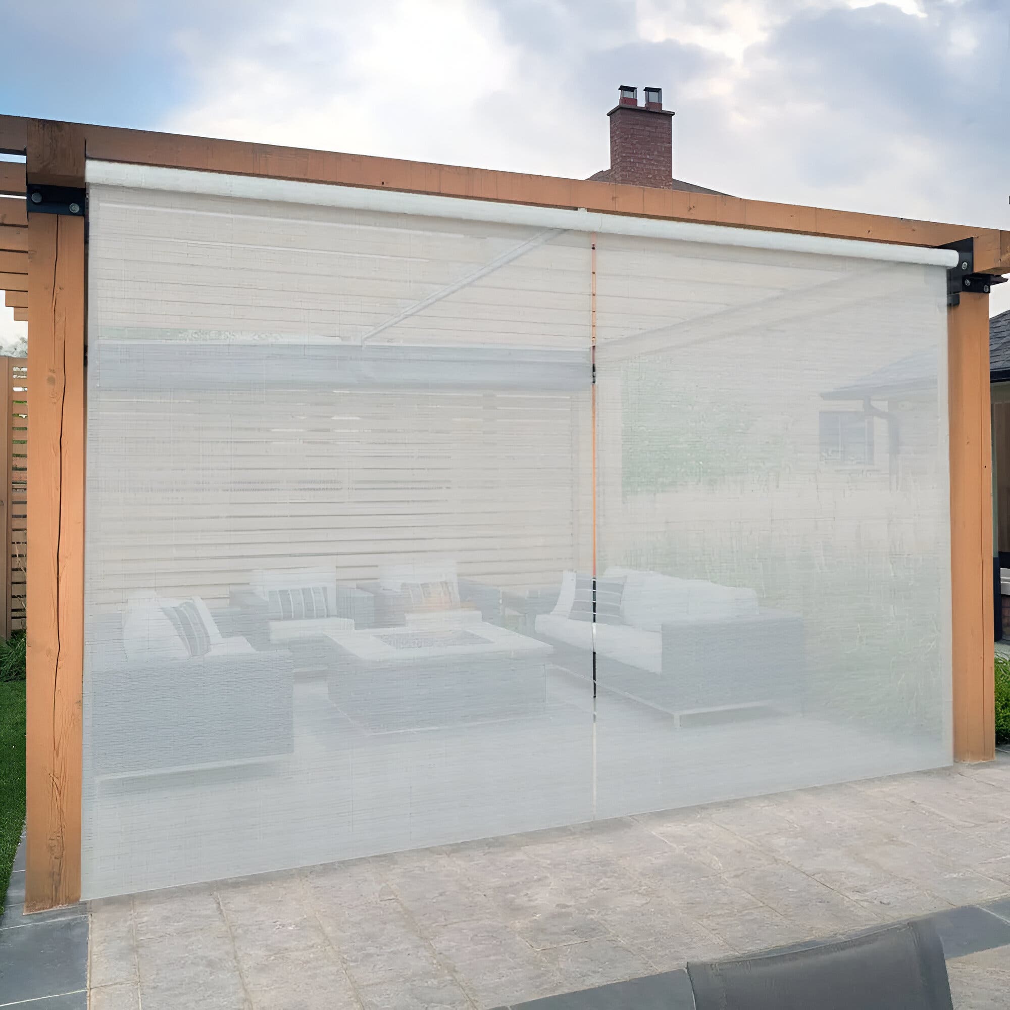 Premium Outdoor Roller Shade image 2