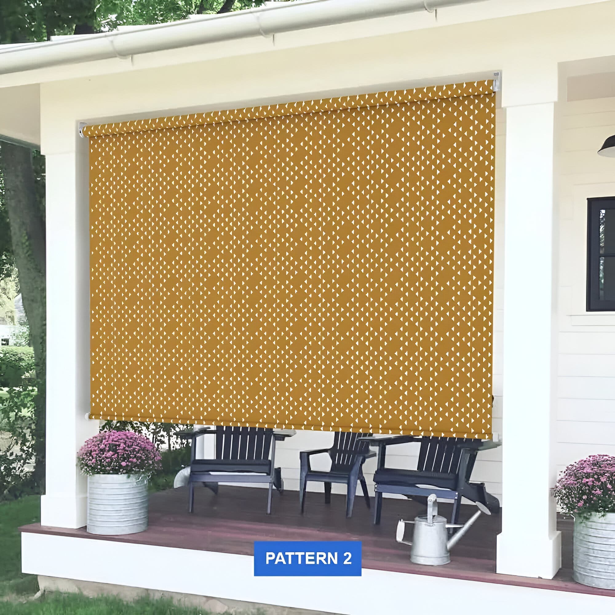 Printed Outdoor Blackout Shades image 2