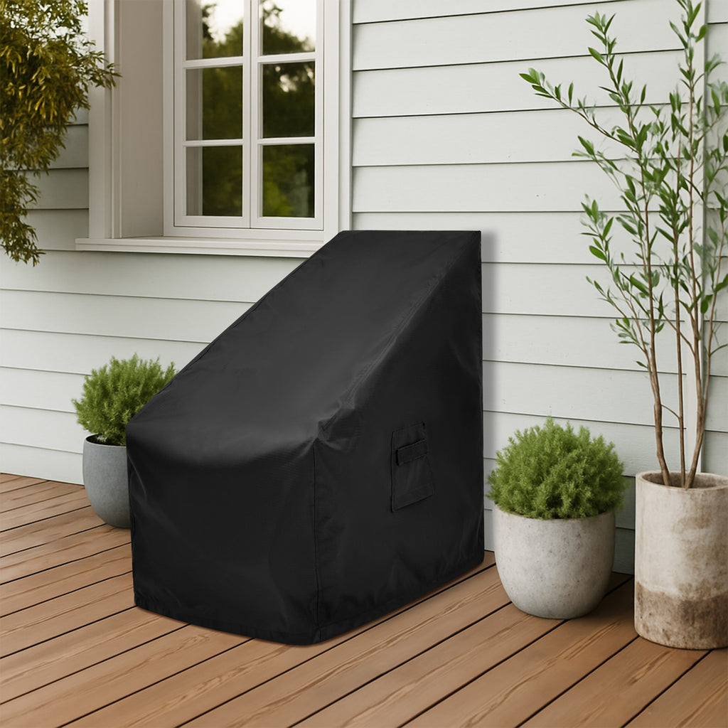 Upholstered High-Back Rocker Custom Covers image 5