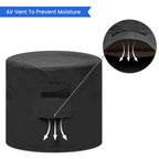 Round Stone Fire Column Custom Covers image 6