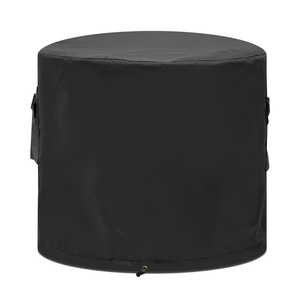 Round Stone Fire Column Custom Covers image 10