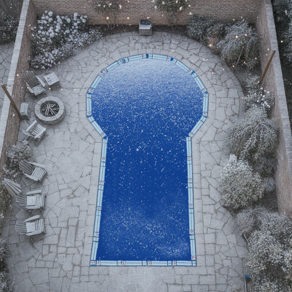 Keyhole Winter Pool Cover image 2