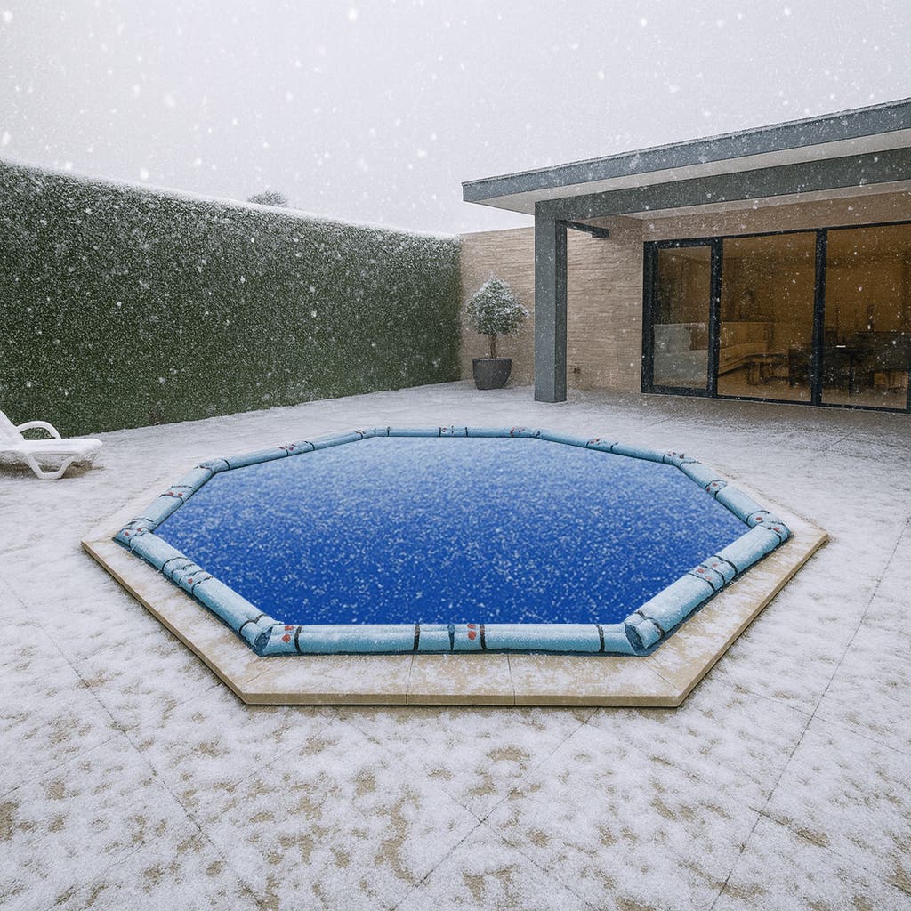 Octagon Winter Pool Cover image 2