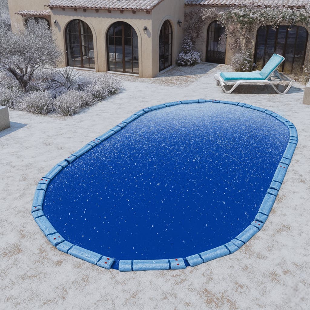 Oval Winter Pool Cover image 2