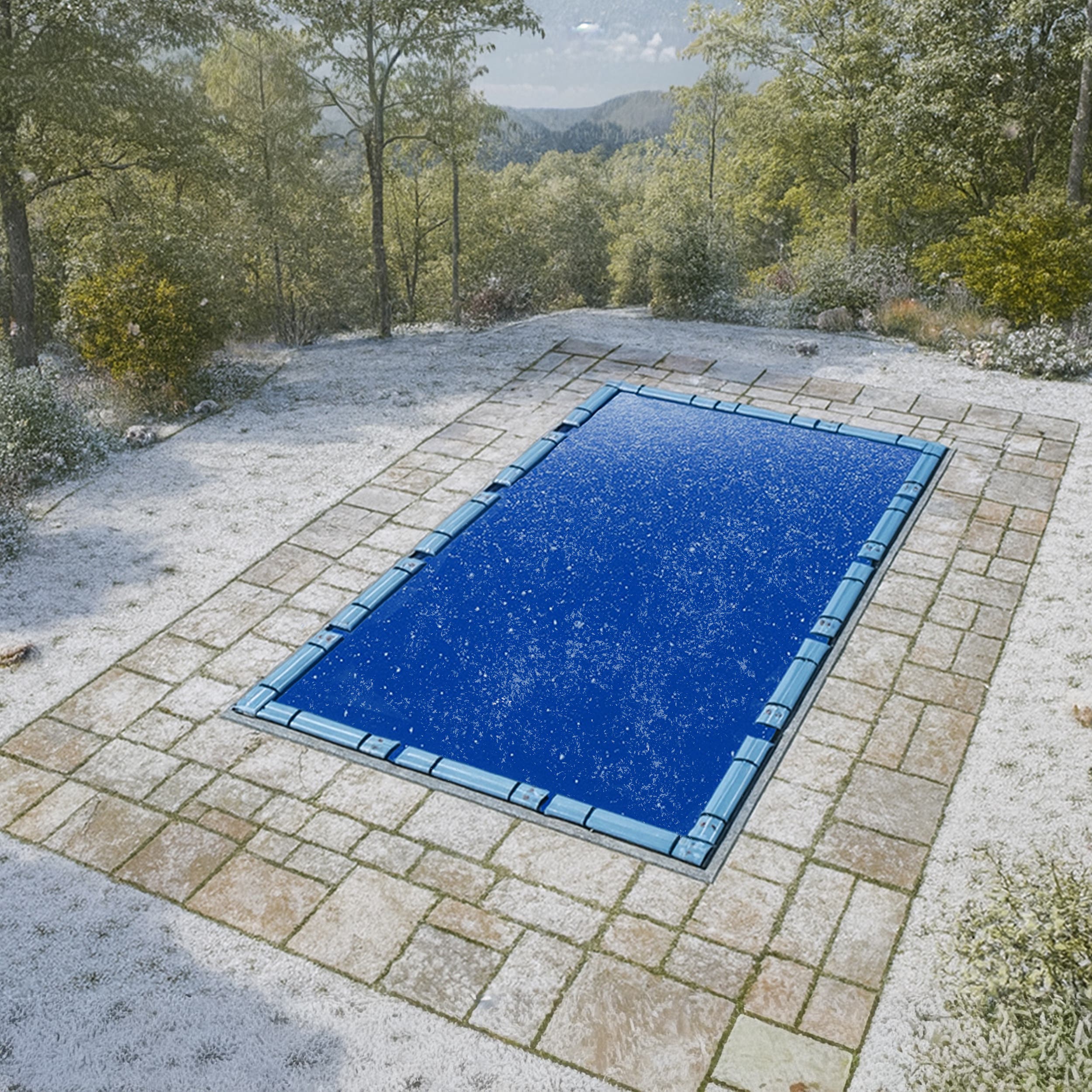 Rectangular Winter Pool Cover image 2