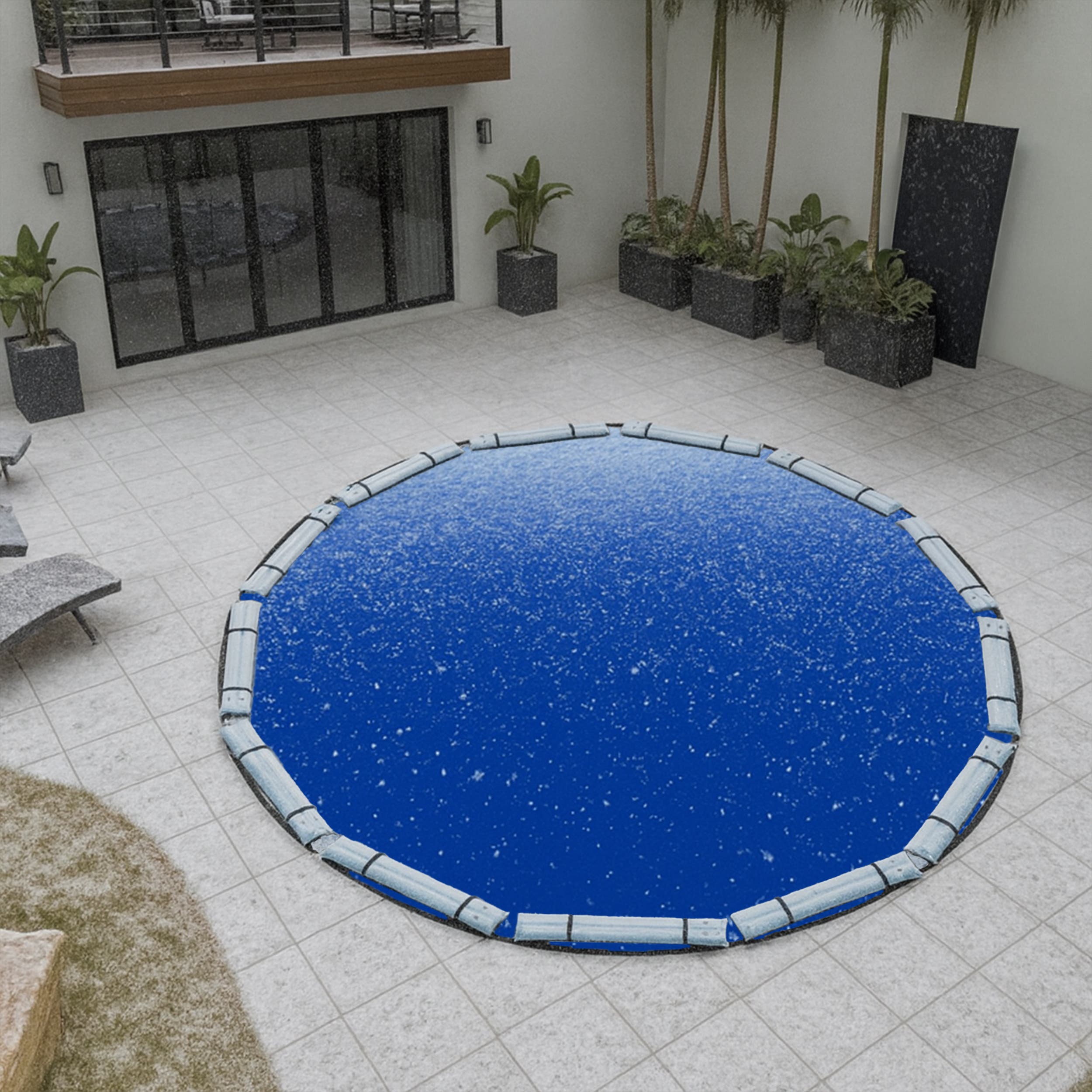 Round Winter Pool Cover image 2