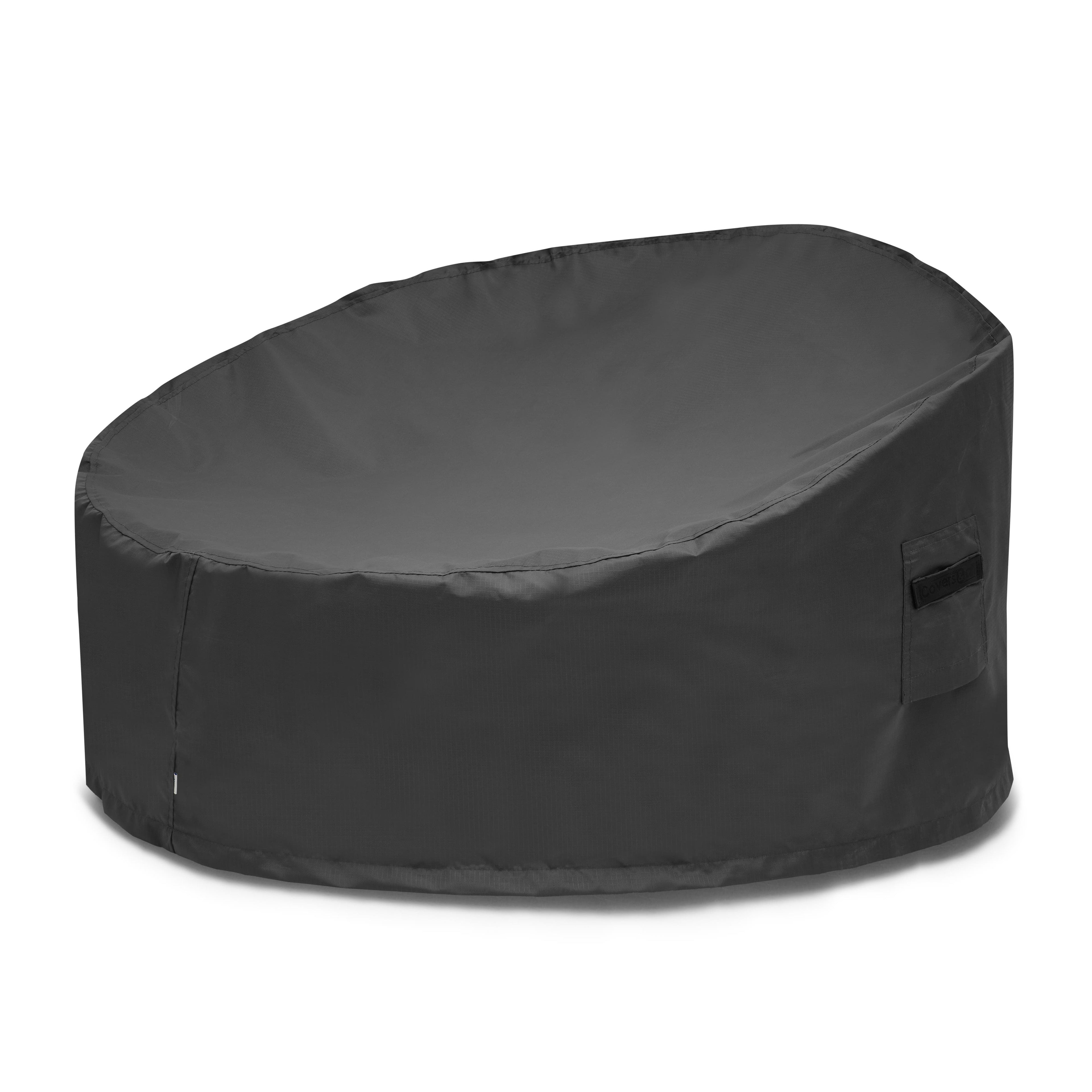 Round Wicker Outdoor Daybed Custom Covers image 2