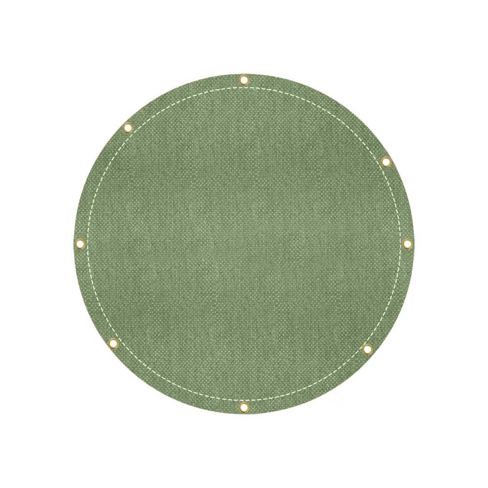 Custom Heavy Duty Round Canvas Tarps image 1