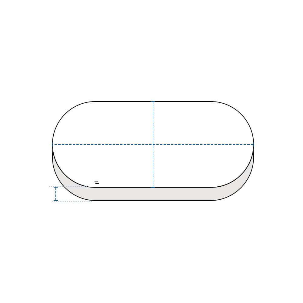 Custom Oval Cushion image 1