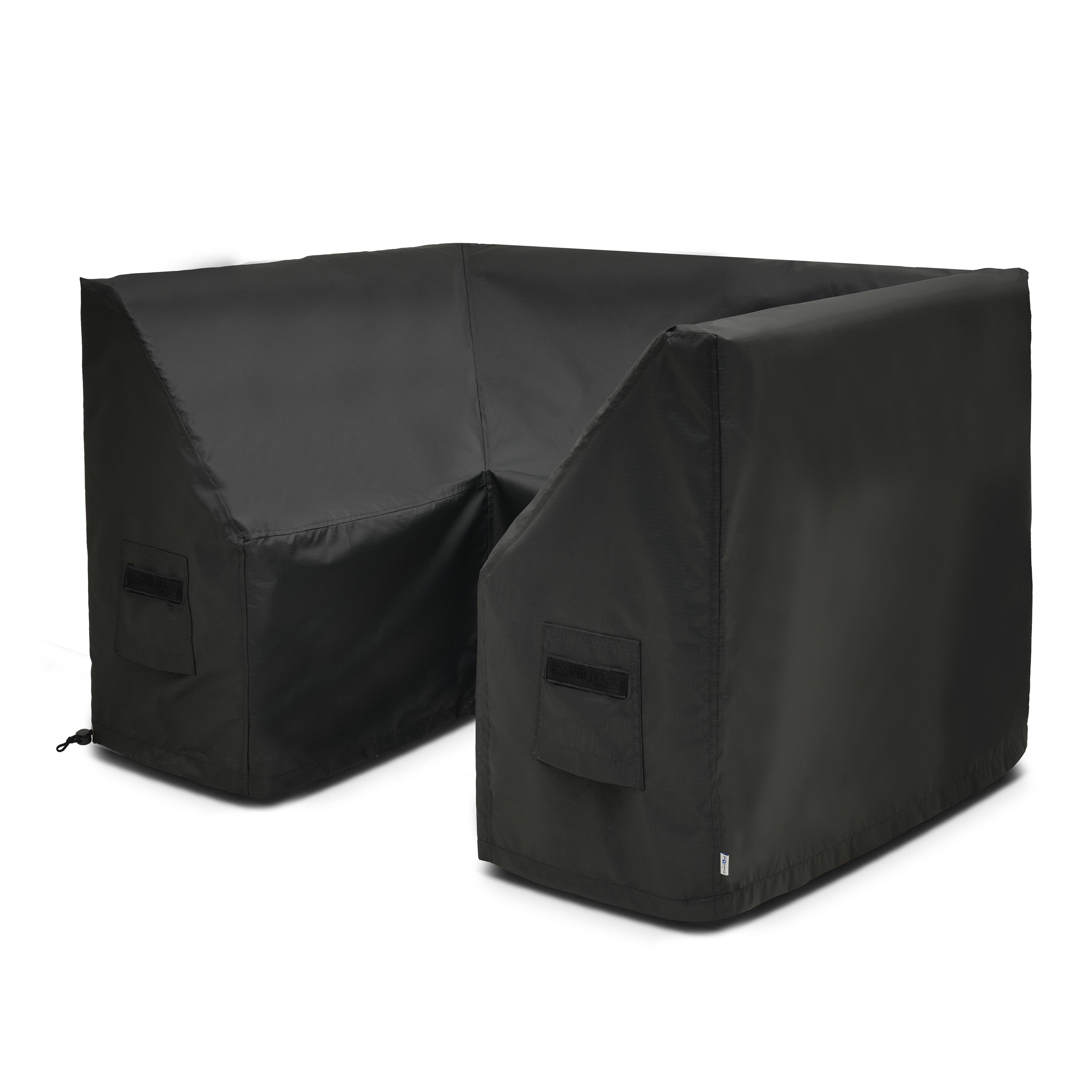 Outdoor U shaped Sectional Couch Cover image 2