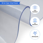 Vinyl Strip Door Curtain Kit image 3