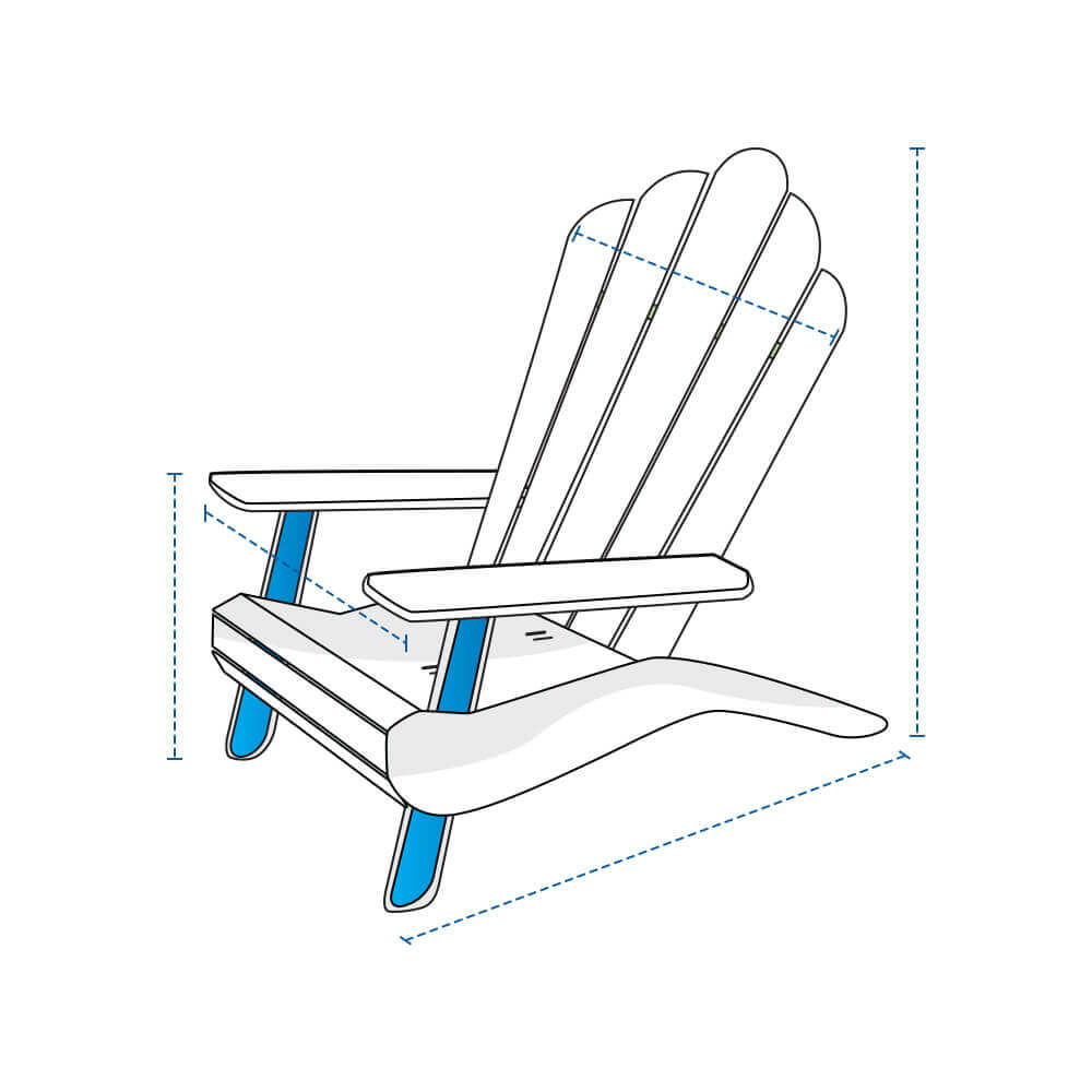 Adirondack Chair Custom Covers image 1