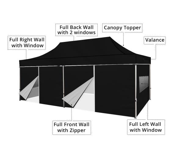 Outdoor Storage Tents 20 Ft x 10 Ft image 2