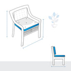 Modern Outdoor Chair Custom Covers image 1
