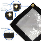 Clear Vinyl Tarp, 20mil, Size: 14' x 14' image 3