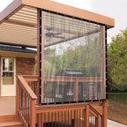 Clear Vinyl Tarp, 20mil, Size: 8' x 25' image 5