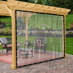 Clear Vinyl Tarp, 20mil, Size: 8' x 25' image 6