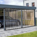 Clear Vinyl Tarp, 20mil, Size: 8' x 25' image 4