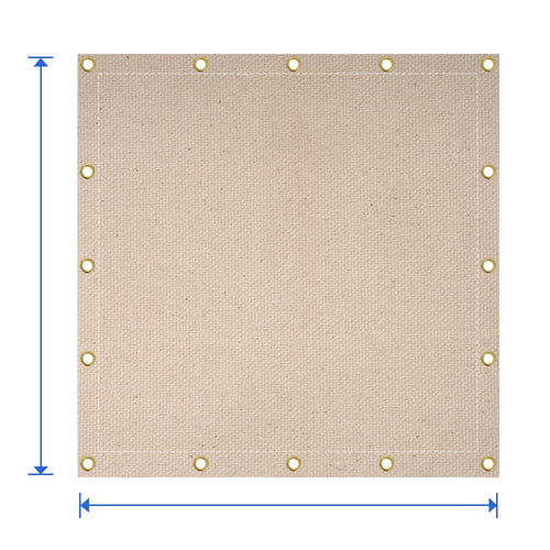 #4 Custom Duck Cotton Canvas Tarp image 1
