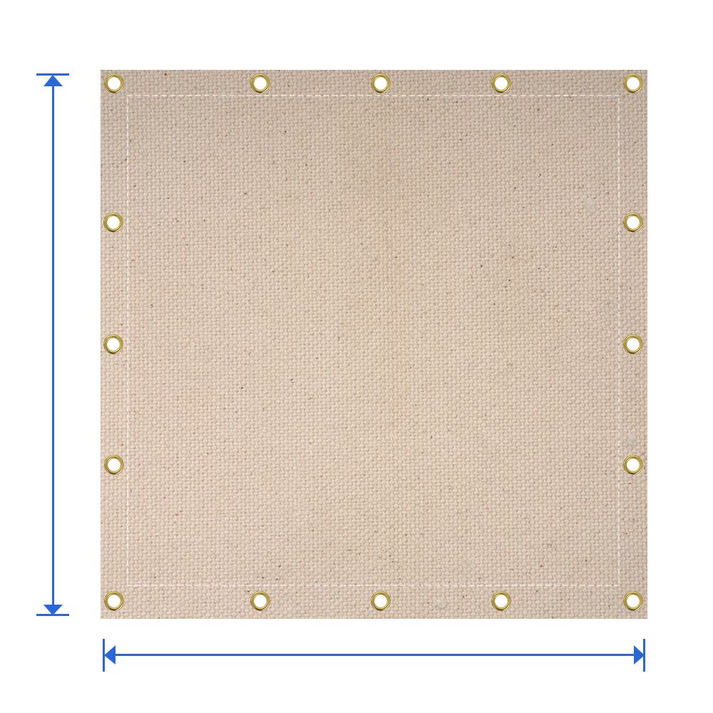 #12 Custom Duck Cotton Canvas Tarp image 1