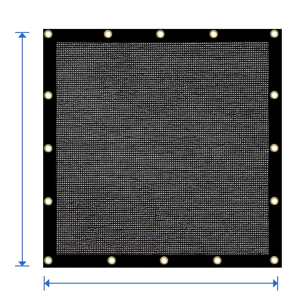 Fire Retardant Mesh Tarp image 1