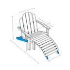 Adirondack Lounger Chair Custom Covers image 1