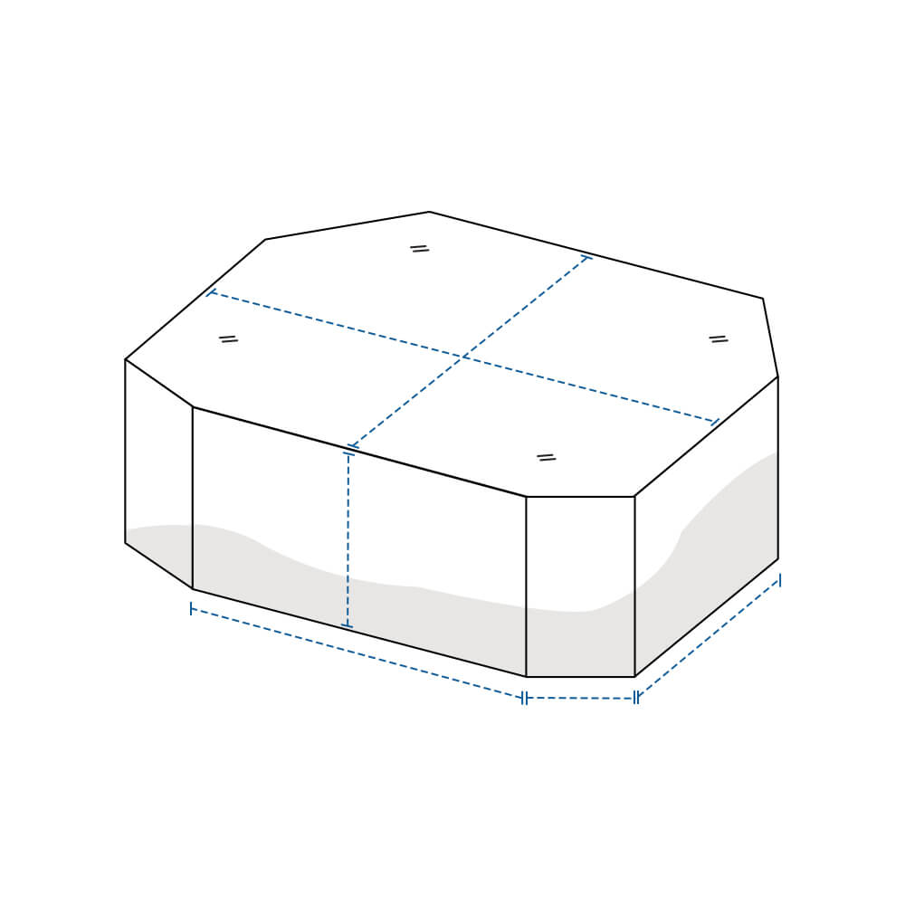 Octagonal Prism Outdoor Custom Covers image 1