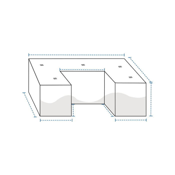 U Shape Outdoor Custom Covers image 1