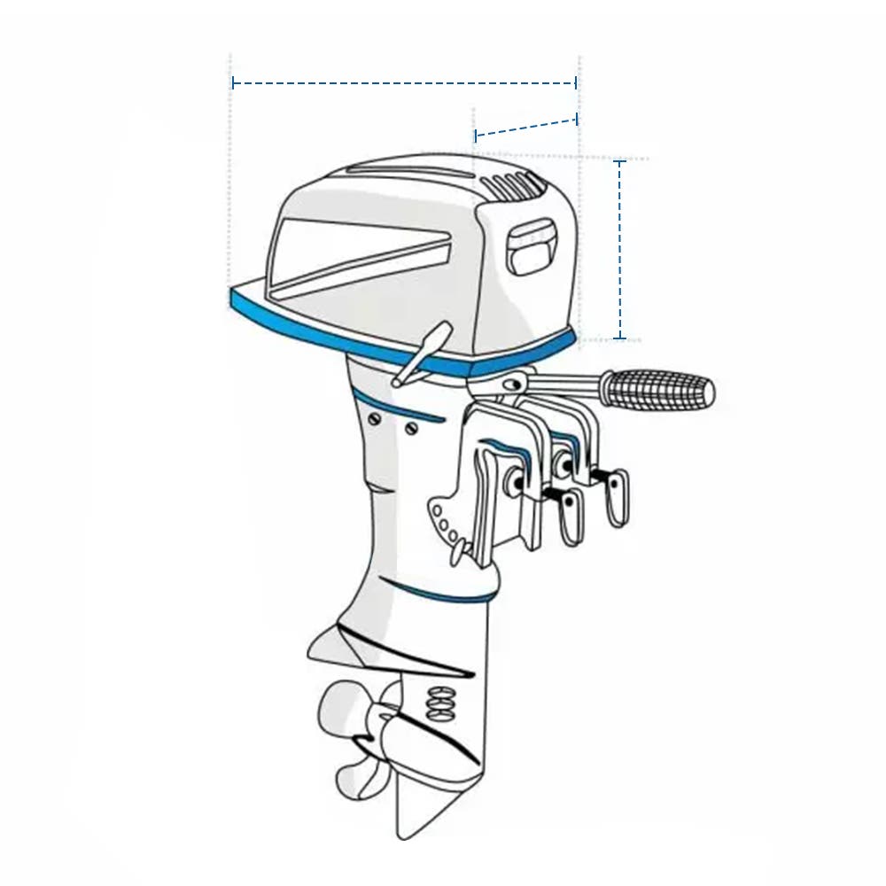 Custom Outdoor Boat Motor Covers image 1