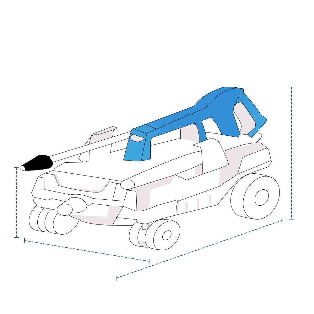Rolling Electric Pressure Washer Custom Covers image 1