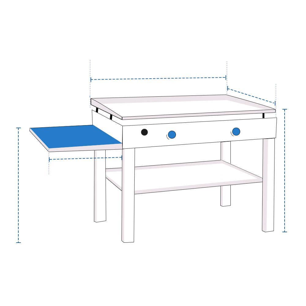 Griddle Table Custom Covers image 1