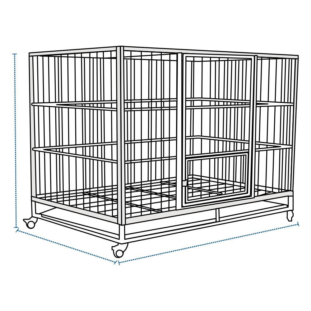 Custom Dog Crate Cover image 1