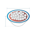 Round Fire Bowl Custom Covers image 1